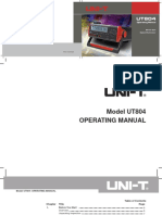 Manual Ut804