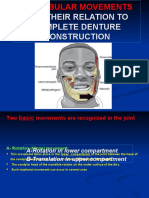 Mandibular Movements Modified