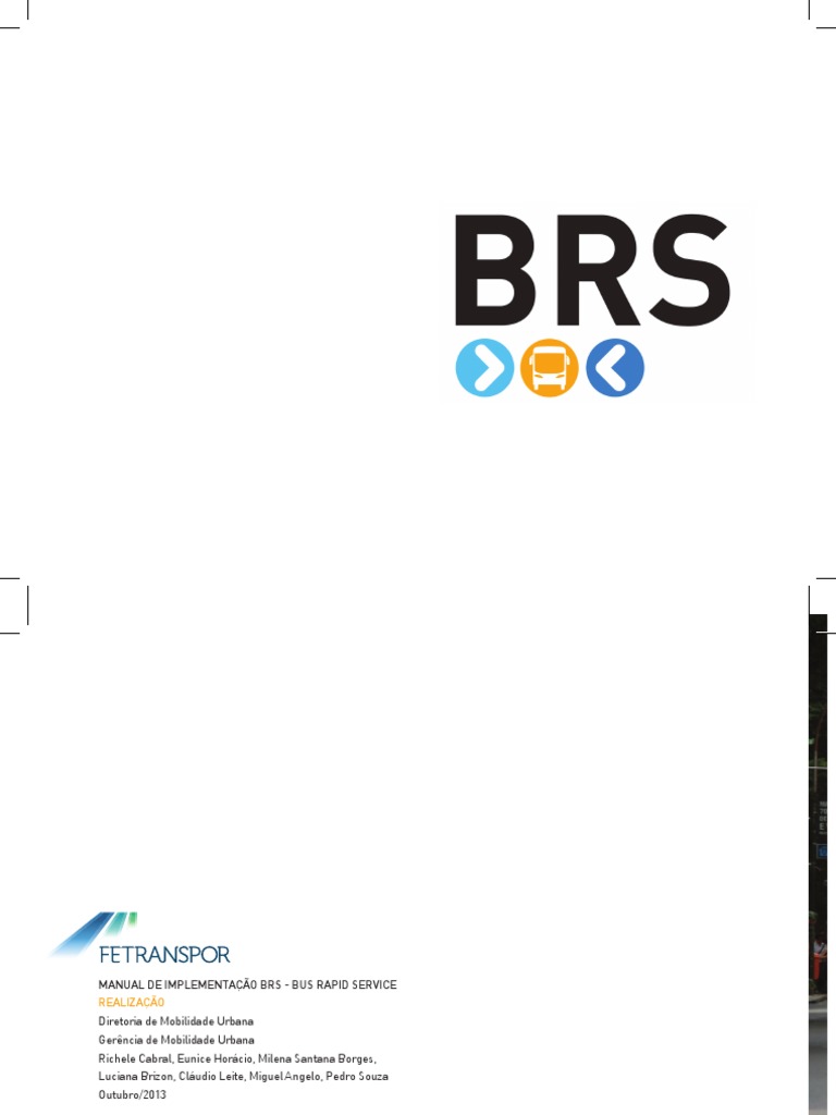 Brs Manual Antp 20131002 | PDF | Transporte público | Rio de Janeiro