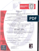 Donwload Certificado Qualidade ISO14001