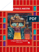 LIBRO DEL MAESTRO ESPAÑOL 3ER GRADO