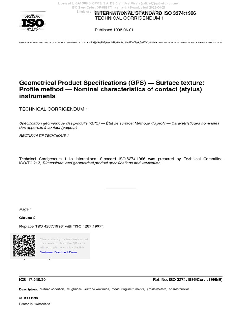 Iso 3274 1996 cor 1 1998 en pdf