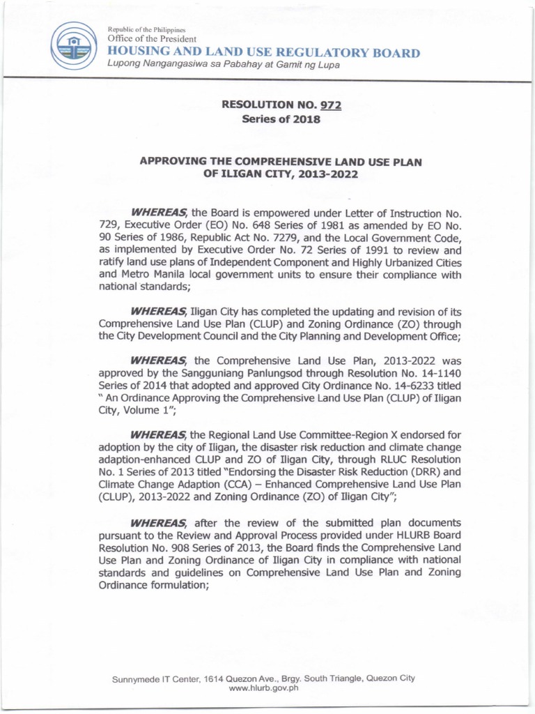 Housing and Land Use Regulatory Board Series of PDF Government