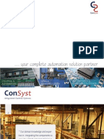 Integrated Control Systems: Control & Automation Spms & Assembly Lines Electronics & Embedded Systems