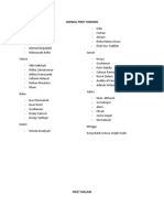 Jadwal Piket Himanis