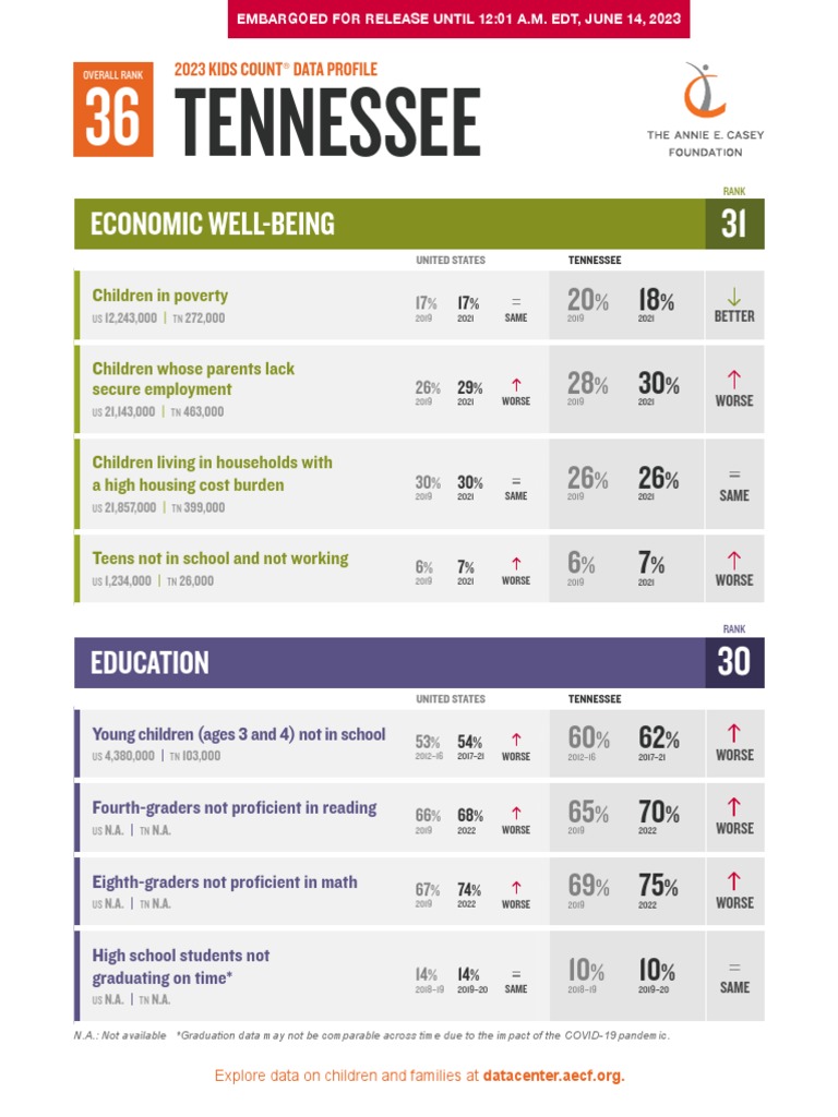 2023 KCDB Profile TN | PDF | Family | Childhood
