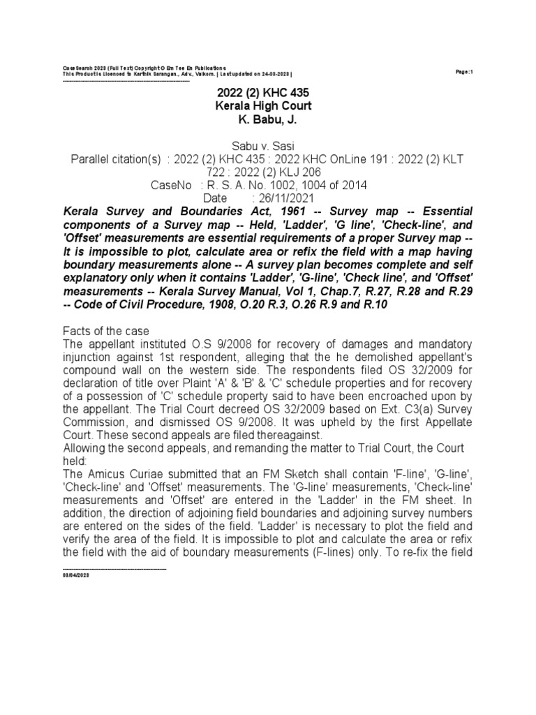 sabu-v-sasi-preparation-of-survey-plan-explained-pdf-surveying