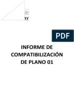 Informe de Compatibilización de Plano 01