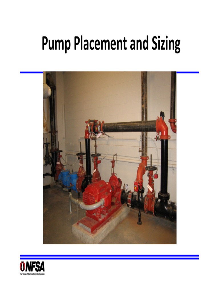 Mod 3 Pump Placement Sizing Pump Room Suction Piping PDF