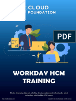 Workday HCM Course Content