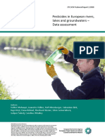 Pesticides in European Rivers, Lakes and Groundwaters - Data Assessment