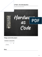 Hackster - io-Hardware-as-Code Part I An Introduction