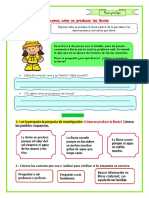 Ficha Cyt Explicamos Como Se Producen Las Lluvias