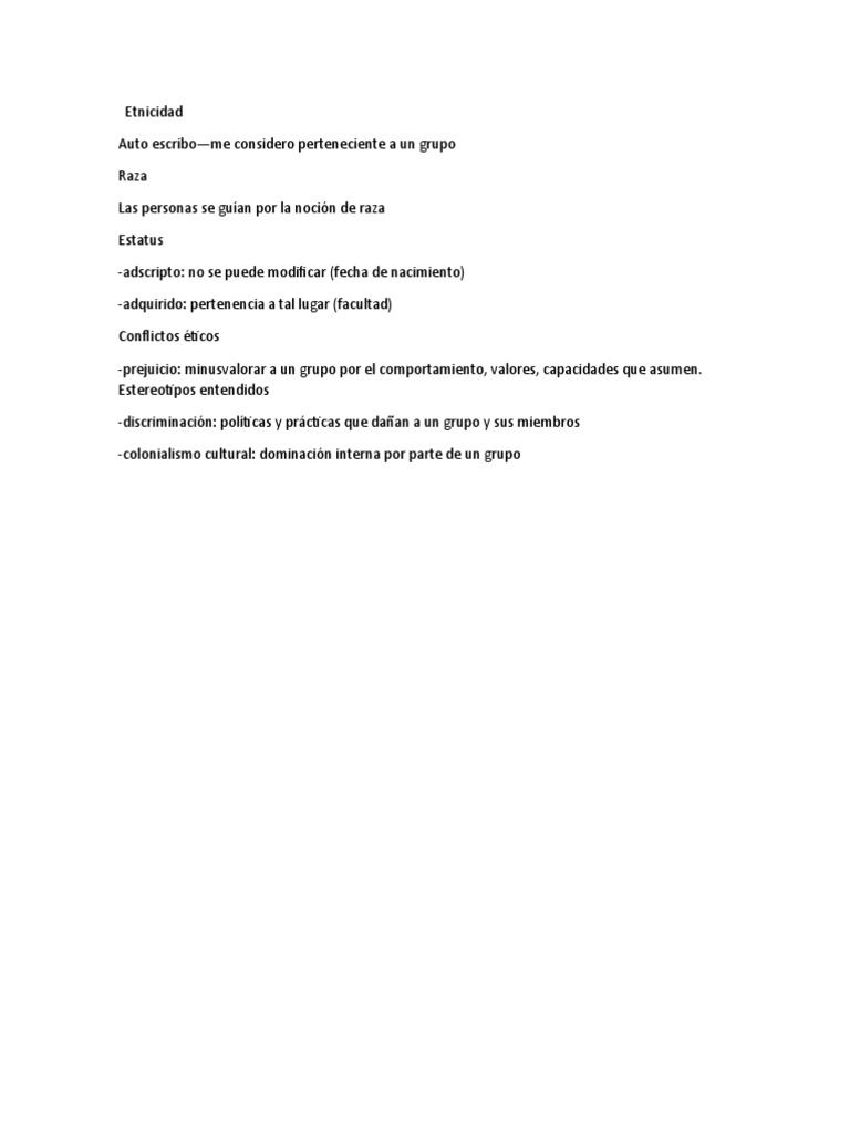 Etnicidad PDF