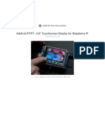 Adafruit Pitft 28 Inch Resistive Touchscreen Display Raspberry Pi 1