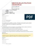 Examen-Fundamentos de Las Políticas Sociales