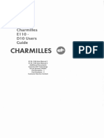 Charmilles D10 Factory Manual