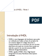 Introdução À VHDL - Parte 1