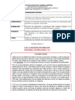 Modelo Basado en Evidencias. Español 7°