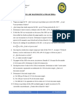 Práctica de Matemática Financiera - Nov 2021