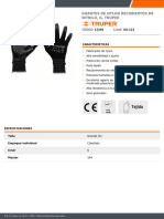 Guantes de Nylon Recubiertos de Nitrilo, G, Truper: Características