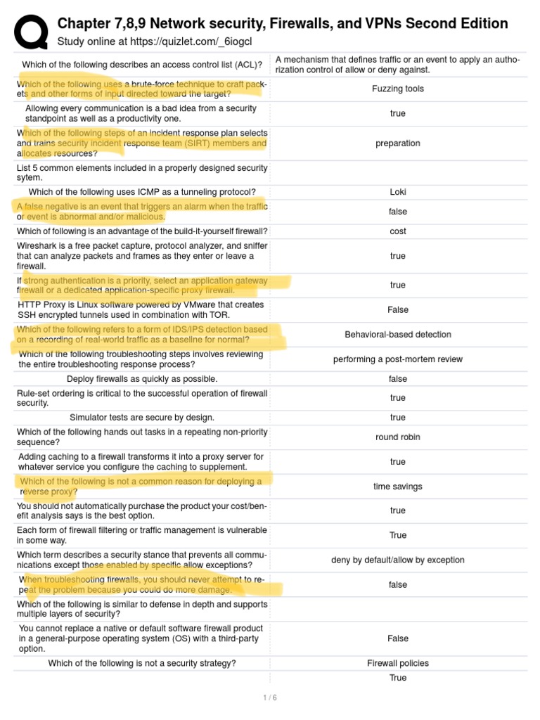 Network Security: Firewalls & VPNs Insights | PDF