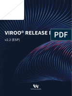 VIROO - Release - Notes - 2.2 (ESP)