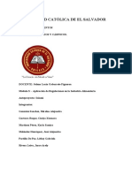 Aplicación de Regulaciones en La Industria Alimentaria