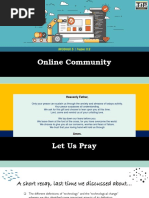 Topic 3.2 - Online Community