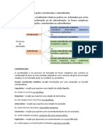 Orações Coordenadas-Subordinadas