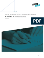 PAC Desarrollo Crédito 5 Primeros Auxilios