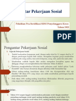 Pengatar Pekerjaan Sosial PDPS 2022