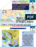 Griegos y Romanos en Su Entorno Geogrfico 1... PPTX Dzaaiu7dea