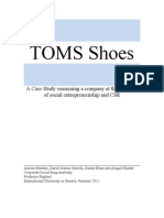 TOMS Shoes Integrated CSR Strategy