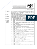 26. Sop Memberikan Cairan Infus