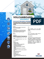 Ficha Técnica Volcanboard Aquaroc