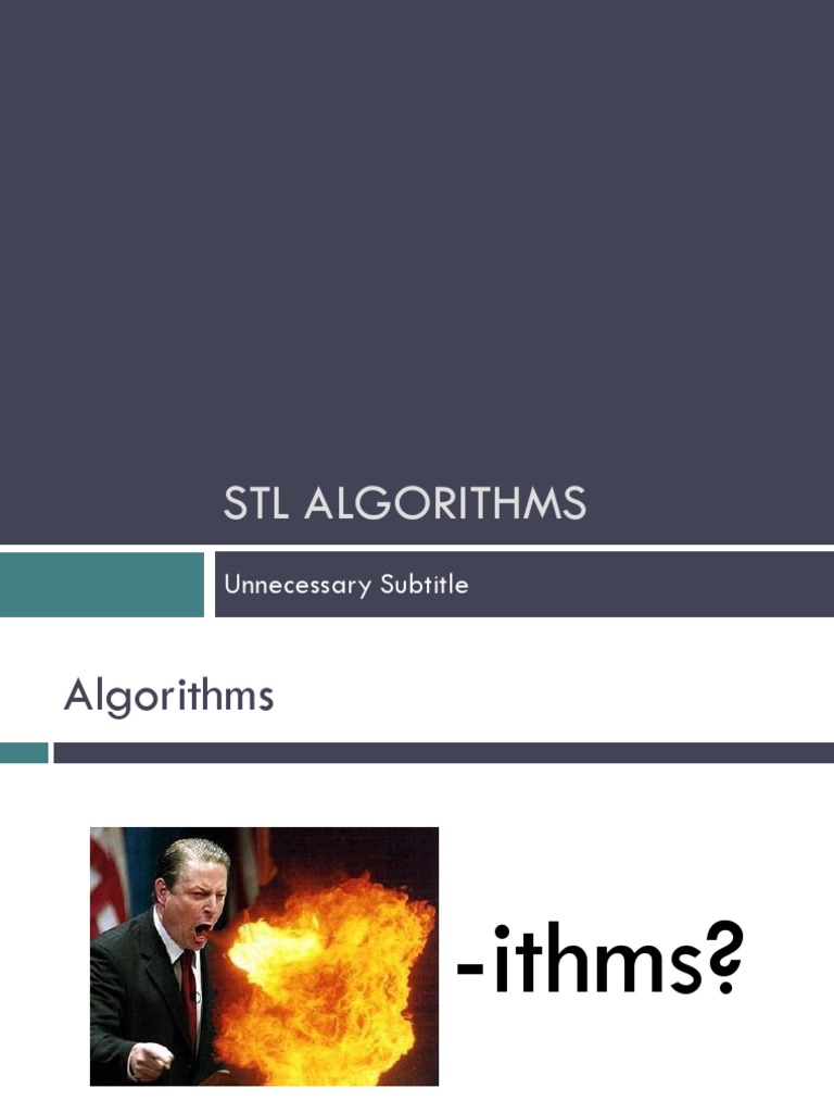 STL Algorithms | PDF | Software Development | Computer Science