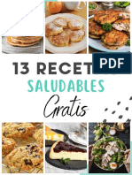 Recetario Ebook Con 13 Recetas Saludables Gratis