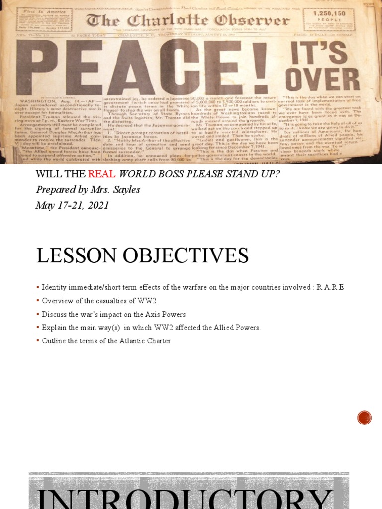 Effects of WW2 UPDATED PDF