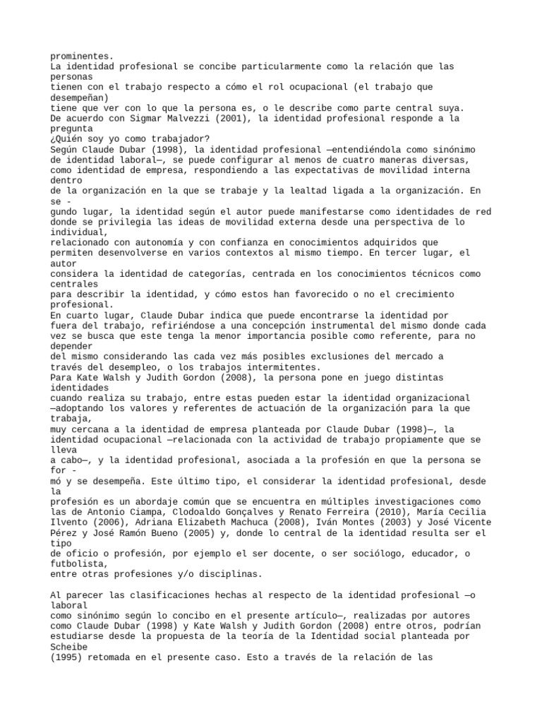 Identidad 003 | PDF | Crecimiento personal y profesional | Negocios