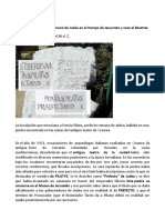 Poncio Pilato, Prefecto Romano de Judea en El Tiempo de Jesucristo y Juan El Bautista