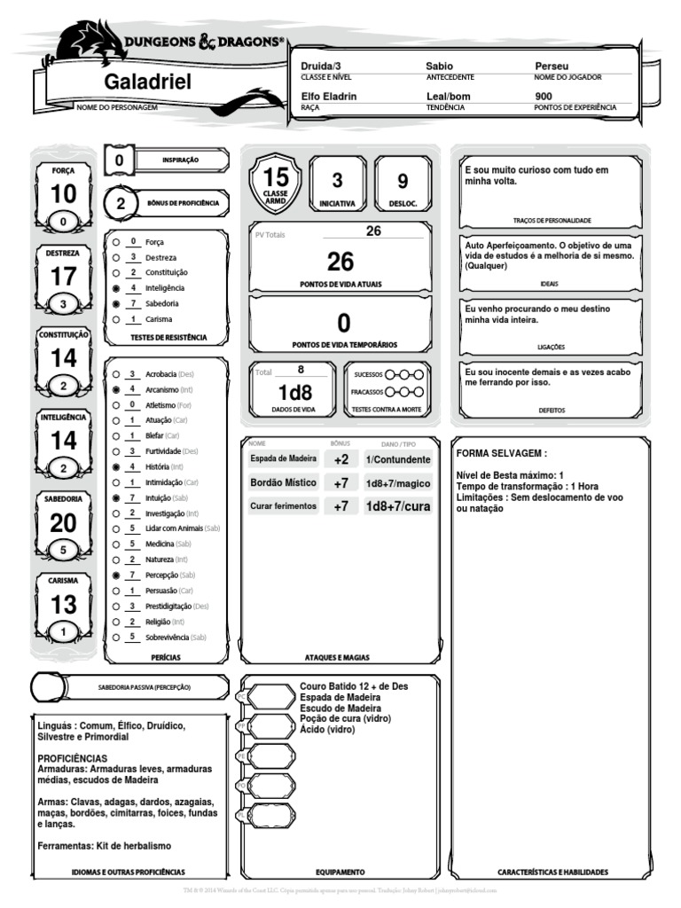 Galadriel PDF