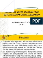 Cara Kerja Motor 4 Tak Dan 2 Tak Kelebihan Dan Kelemahannya