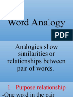 Word Analogy