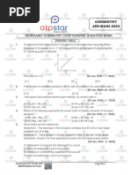 Inorganic Chemistry JEE Main 2023 Chapterwise PYQs PDF