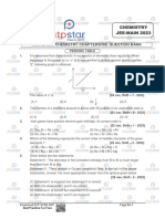 Inorganic Chemistry JEE Main 2023 Chapterwise PYQs PDF