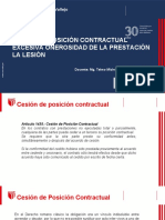 Sesión 07 - Cesión de Posición Contractual. Excesiva Onerosidad. La Lesión