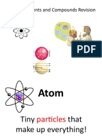 Atoms, Elements and Compounds Revision