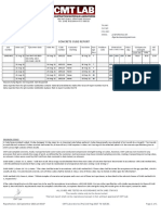 Concrete Cube Report - Parapets 21 August 2021 28 Day Test