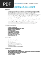 Social Impact Assessment Notes For UPSC